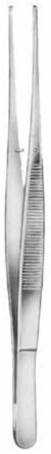 Product Vet Spectrum Potts-Smith Tissue Forcep, 10" (25cm), Straight, 1x2 Teeth | SAH.723012 Image