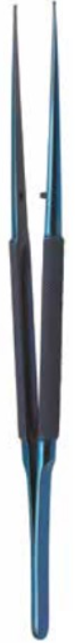 Product Vet Spectrum Micro Ring Forcep, 7" (18cm), 1mm Ring Dissecting Tips, Titanium | SAH.760280T Image