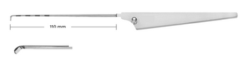 Product Vet Spectrum Retrograde Knife, 9.5" (24cm), 110mm Working Length, Triangular Handle | SAH.703031 Image
