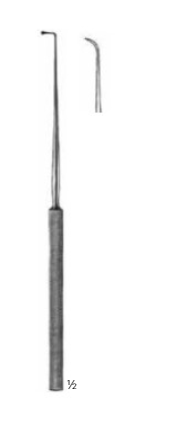 Product Vet Spectrum Wagener Ear Hook. 5.5" (14cm), Size 6, Curved | SAH.706025 Image