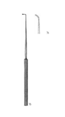 Product Vet Spectrum Wagener Ear Hook. 5.5" (14cm), Size 7, Curved | SAH.706026 Image