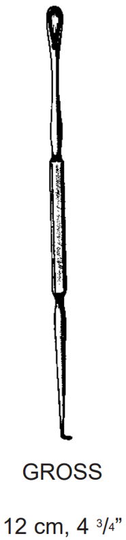 Product Vet Spectrum Gross Ear Hook and Spoon, 4.75" | SAH.720736 Image
