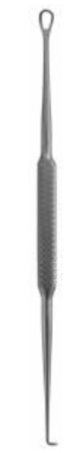 Product Vet Spectrum Gross Ear Hook and Spoon, 4.75" (12cm), Blunt | SAH.720739 Image