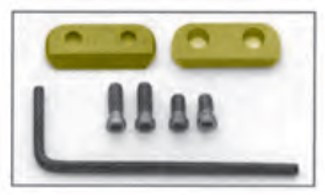 Product Vet Spectrum Hercules Replacement TC-Blades -1 Pair of TC-Blades, 2 Pairs of Screws, 1 Allen Key, For SAH.701460 | SAH.701462 Image