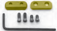 Product Vet Spectrum Hercules Replacement TC-Blades -1 Pair of TC-Blades, 2 Pairs of Screws, 1 Allen Key, For SAH.701464 | SAH.701466 Image