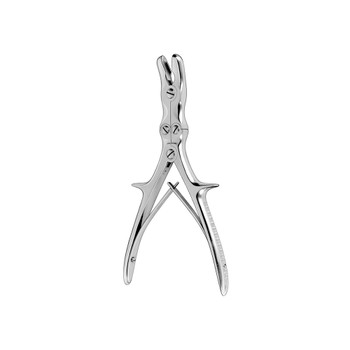 Product Vet Spectrum Stille-Luer Bone Rongeur, 8.75" (22cm), Straight, Double Action, 10mm Jaw | SAH.741110 Image
