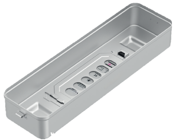 Product Vet Spectrum EverGreen Endo Sterilization Container Base, Short (Perforated), 528x145x66mm | SAH.K61100 Image