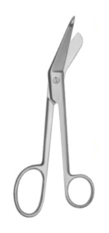 Product Vet Spectrum Lister Bandage Scissor, 7.5" (19cm), One Large Ring Handle | SAH.720794 Image