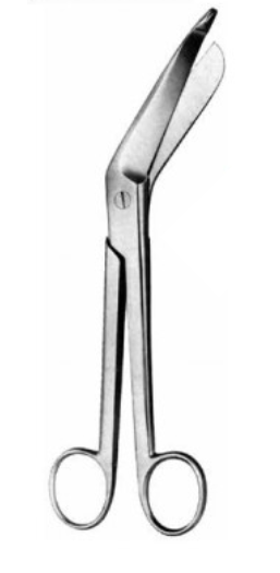 Product Vet Spectrum Bergmann Bandage Scissor, 9" (23cm) | SAH.720801 Image