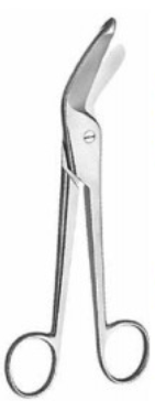 Product Vet Spectrum Excentric Bandage Scissor, 6.25" (16cm), Heavy Duty (Cast Cutter) | SAH.720806 Image