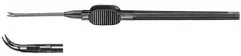 Product Vet Spectrum Ophthalmic Micro Eye Scissor, Axial Squeeze Handle, Angled Up Horizontal | SAH.722653 Image