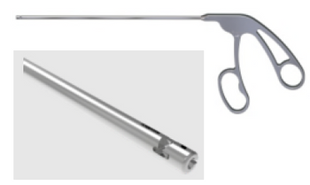 Product Spectrum Arthroscopic Forcep, Sliding Suture Cutter, Straight, 4.0mm Bite Width, 0.9mm Tip Width, 185mm W.L. | SAH.723857 Image