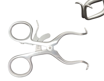 Product Spectrum Gelpi Retractor, 6.25" (16cm), Perineal, Right Angle Tips | SAH.750945 Image