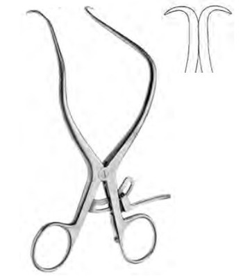 Product Spectrum Debakey Retractor, 5.75" (14.5cm), Drop-Gelpi Style | SAH.750947 Image