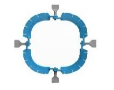 Product Spectrum Lone Star Retractor Ring, 144x144mm, Silicone, (1/pk) | SAH.93-0000 Image