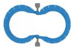 Product Spectrum Lone Star Retractor Ring, 113x253mm, Silicone, (1/pk) | SAH.93-0002 Image