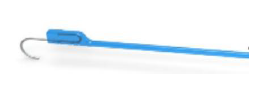 Product Spectrum Lone Star Elastic Hook, 12mm 1 Prong Blunt Hook, (50/pk) | SAH.93-0011 Image