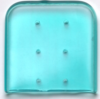 Product Spectrum Osteotome Guard 1.5" X 1.5" (38x38mm), Vented (50/PKG) | SAH.V-112 Image