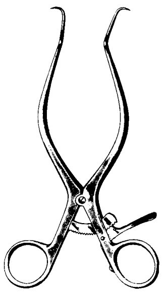 Product Spectrum Gelpi Retractor, 5.5"(14cm), Perineal, Angled | SAH.701981 Image