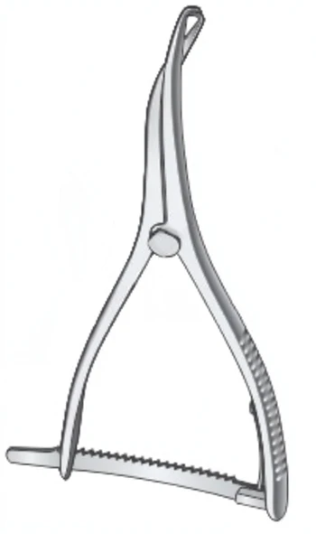 Product Spectrum Large Stifle Distractor, 8.25" (21cm), 10mm Tip (10-40mm), Ratchet | SAH.719600 Image