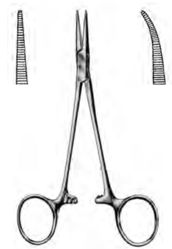 Product Spectrum xxxHalsted Mosquito Forceps 5in Str Left Handed | SAH.719734 Image