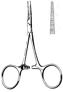 Product Spectrum Hartmann Mosquito Forcep, 4", Straight | SAH.720700 Image