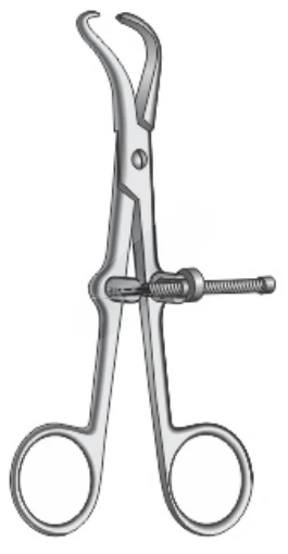Product Spectrum Bone Reduction Forcep, 5.25" (13.5cm), Step Pointed, Speedlock | SAH.720815 Image