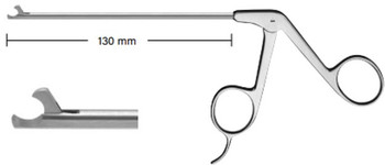 Product Spectrum Hook Scissor, 5.1" (130mm) Working Length, 3.4mm Tip Width, Finger Catch Handle | SAH.720827 Image