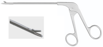 Product Spectrum Arthroscopic Forcep, Basket Punch Std, Straight, 1.7mm Bite Width, 4.1mm Tip Width | SAH.723805 Image