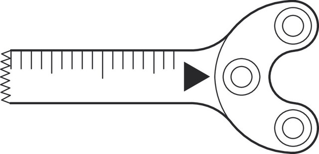 Product Aesculap Sagittal Saw Blade 20mm x 5mm x 0.5mm, pkg/5 | GC127R Image