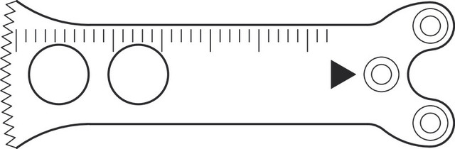 Product Aesculap Sagittal Saw Blade 35mm x 15mm x 0.5mm, pkg/5 | GC149R Image