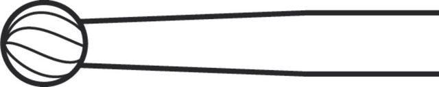 Product Aesculap Elan 4 1-Ring Rosen Burr TC 3.0mm | GP124TC Image