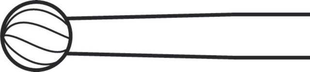 Product Aesculap ELAN 4 Rosen Burr 3.5mm (1-ring) | GP125R Image