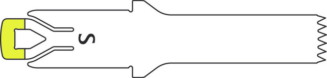 Product Aesculap ELAN 4 Sagittal Saw Blade 20mm x 5mm x 0.3mm, pkg/5 | GP493R Image