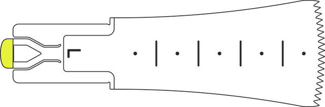 Product Aesculap ELAN 4 Sagittal L Saw Blade 50mm x 25mm x 0.7mm - For GA731/GA831 | GP538R Image