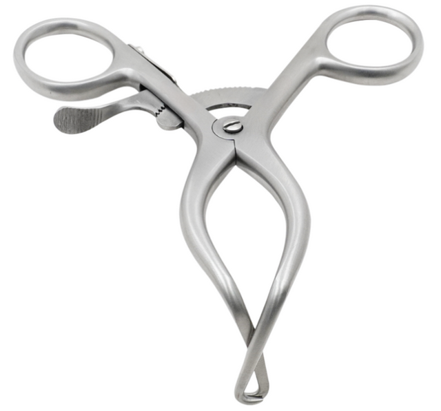 Product Spectrum Gelpi Retractor, 3.5" (9cm), Cross-Over Tips (Neuroma Style) | SAH.20-1100 Image