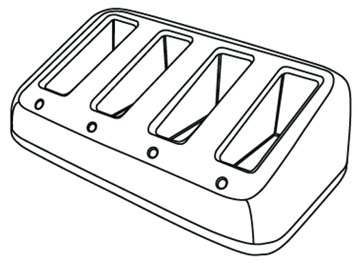 Product Vet Spectrum ACC; Charger 4-Bay Set (US); For MedLED Chrome Headlight | M-90202 Image