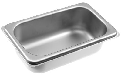 Product Spectrum High Sided Tray, 16.5" x 10" x 2.5", Stainless Steel | SAH.1650 Image