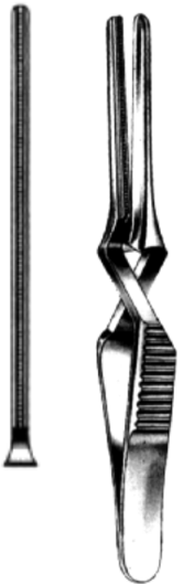 Product Spectrum Debakey Bulldog Clamp, 4" (10.5cm), Straight, Atraumatic Jaws, Cross Loaded | SAH.13-3126 Image