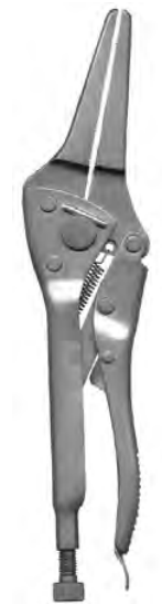 Product Spectrum Needle Nose Plier, 10" (25cm), Locking Vise Grip | SAH.20-0301 Image