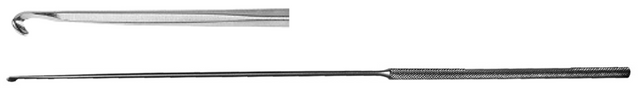 Product Spectrum Arthroscopy Hook Knife, 8.6" (220mm), Long, Straight, 4.0 mm Diameter Knurled Handle | SAH.20-0814 Image