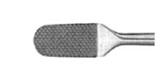 Product Spectrum Arthroscopy Fine Cartilage File, Long, 8.6" (220mm), Straight, 4.0 mm Diameter Knurled Handle | SAH.20-0819 Image