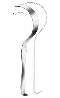 Product Spectrum Deaver Retractor, 14" (36cm), 25mm Working End Width | SAH.20-1032 Image