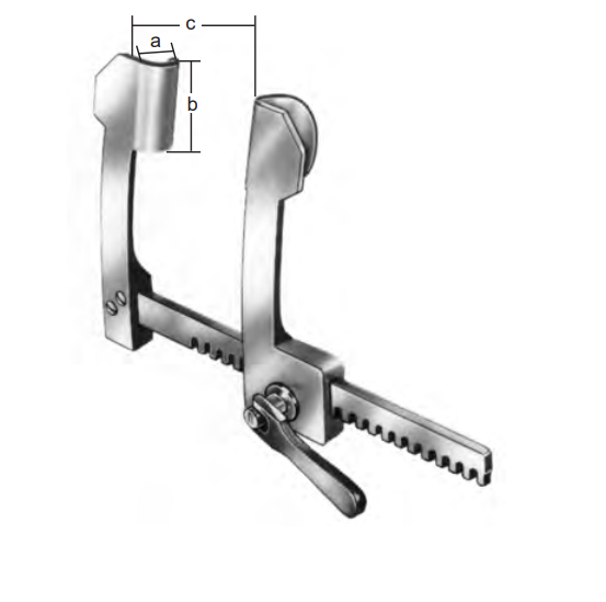 Product Spectrum Cooley Spreader, 140mm Spread, 15x30mm Blades, Aluminum | SAH.20-3842 Image