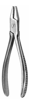Product Spectrum Flat Nose Plier, 6.75" (17cm), Serrated | SAH.20-5529 Image