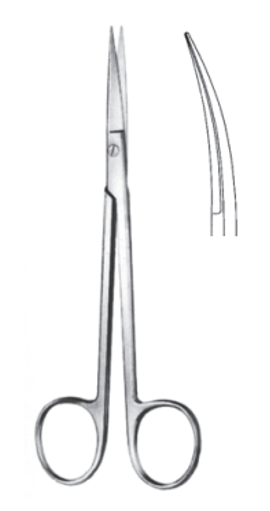 Product Spectrum Kelly Scissor, 6.25" (16cm), Curved, Supercut | SAH.50-2335 Image