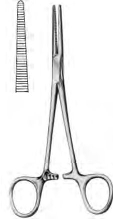 Product Spectrum Crile Forcep, 5.5" (14cm), Straight, Left-Handed | SAH.60-1921LH Image