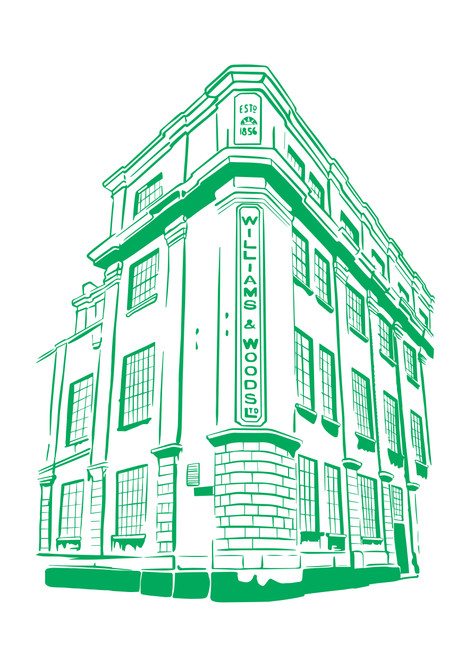 Chocolate Factory - Riso Print