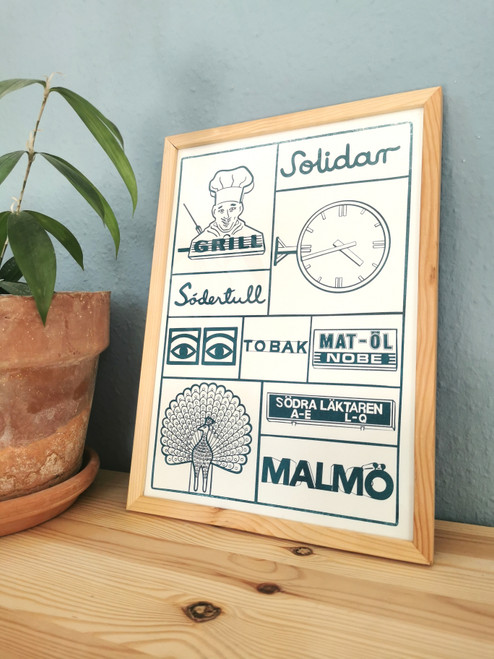 Malmö Skyltar - Riso Print