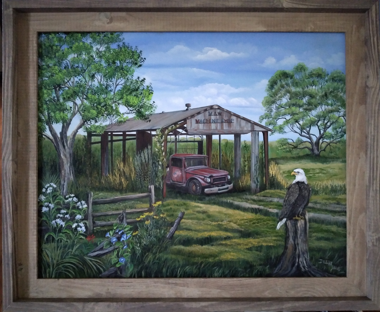 Old Ky Machine Shop original Delilah Young Art Studio